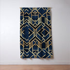 Art Deco Window Curtain Gallery Image 3