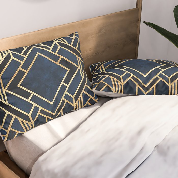 Art Deco Pillow Sham Gallery Image 2