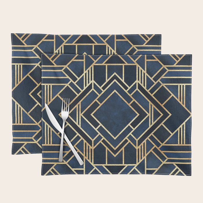 Art Deco Placemat Gallery Image 1