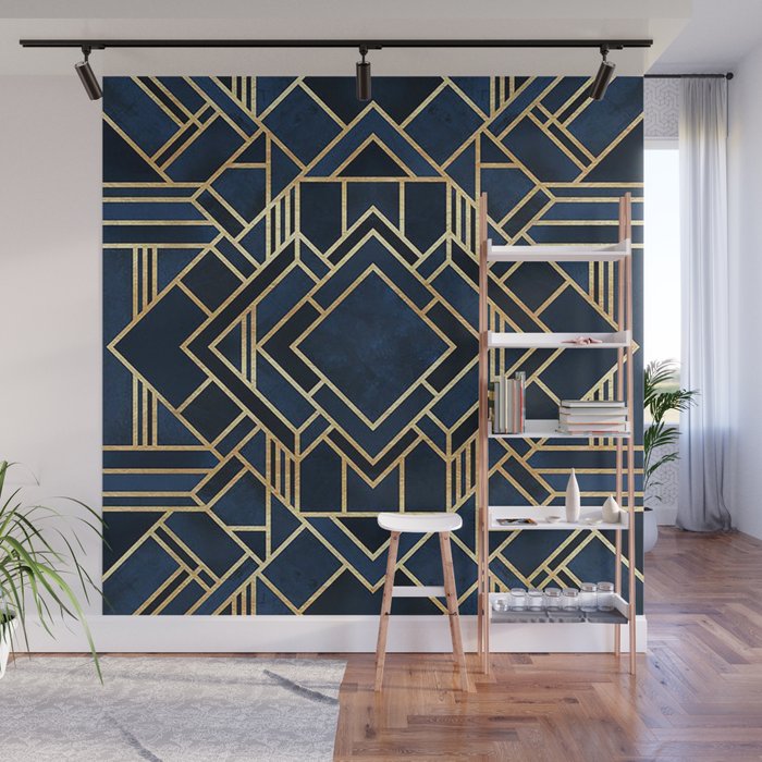 Art Deco Wall Mural Gallery Image 1