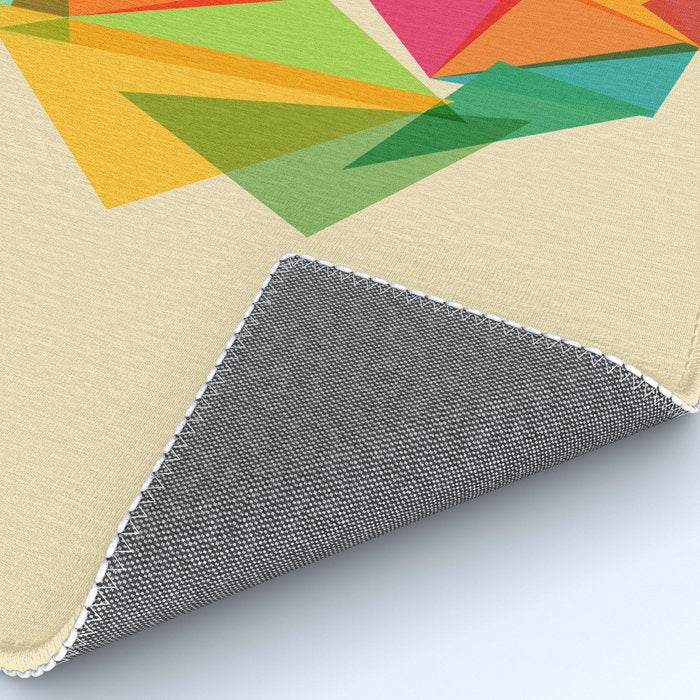 Fractal geometric Squirrel Rug Gallery Image 4