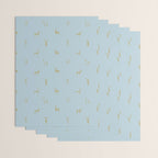 Christmas reindeer animal doodle art pattern Wrapping Paper Gallery Image 3
