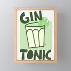 Gin Tonic  Mini Art Print Gallery Image 1