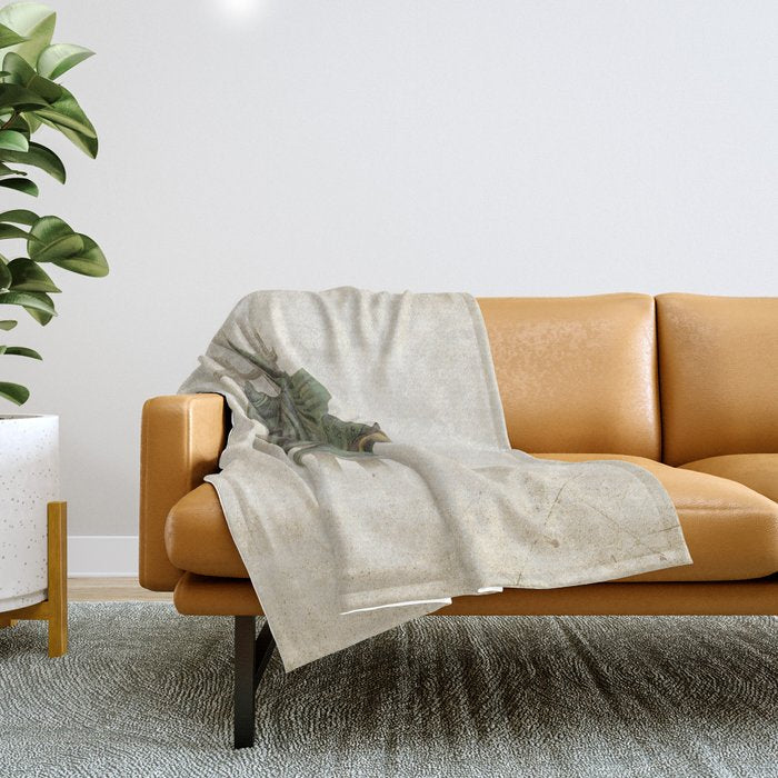 Dino Rodeo  Throw Blanket Gallery Image 1