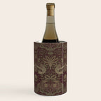 William Morris Peacock and Dragon Moss Wine Wine Chiller Gallery Image 1