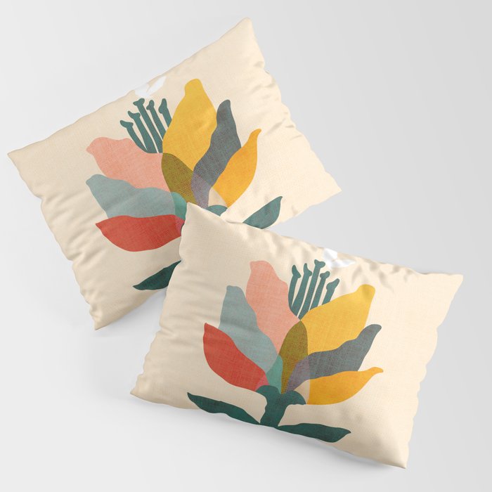 Flower and butterfly Pillow Sham Gallery Image 3