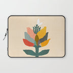 Flower and butterfly Laptop Sleeve Gallery Image 1
