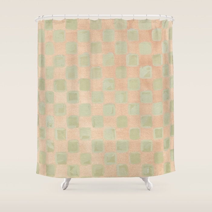White Rabbit Traditional Shower Curtain Gallery Image 1