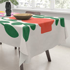 FOLIAGE 004: Lily & Orchid | Flower Market Tablecloth Gallery Image 3