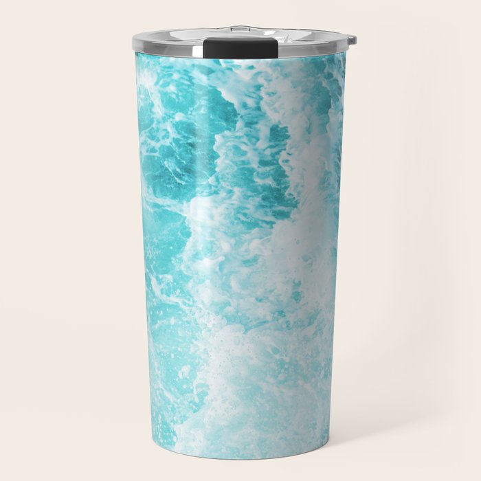 Perfect Sea Waves Travel Mug Gallery Image 1