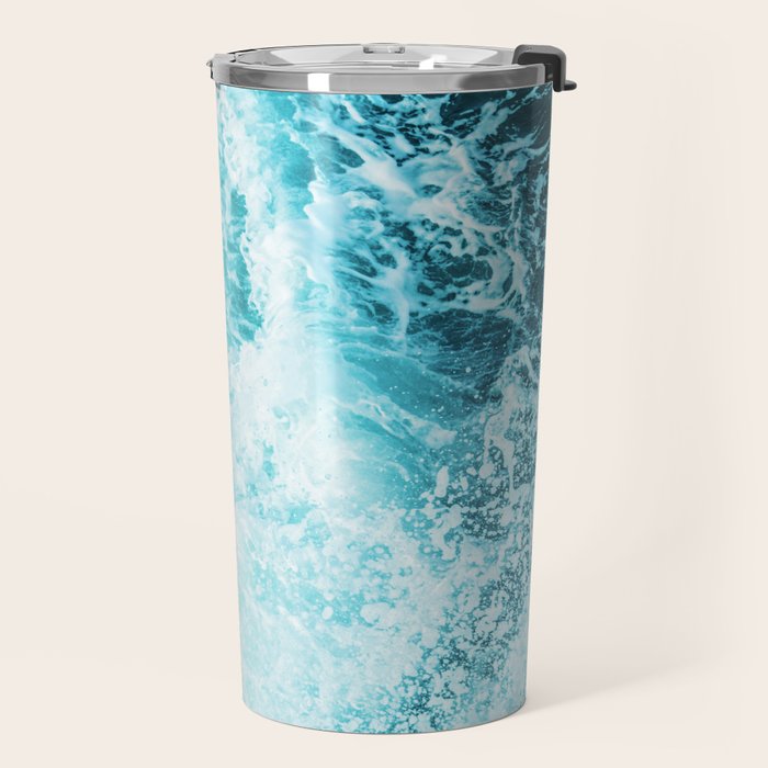 Perfect Sea Waves Travel Mug Gallery Image 2