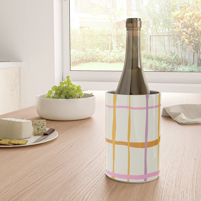 Summer lines orange Wine Chiller Gallery Image 4