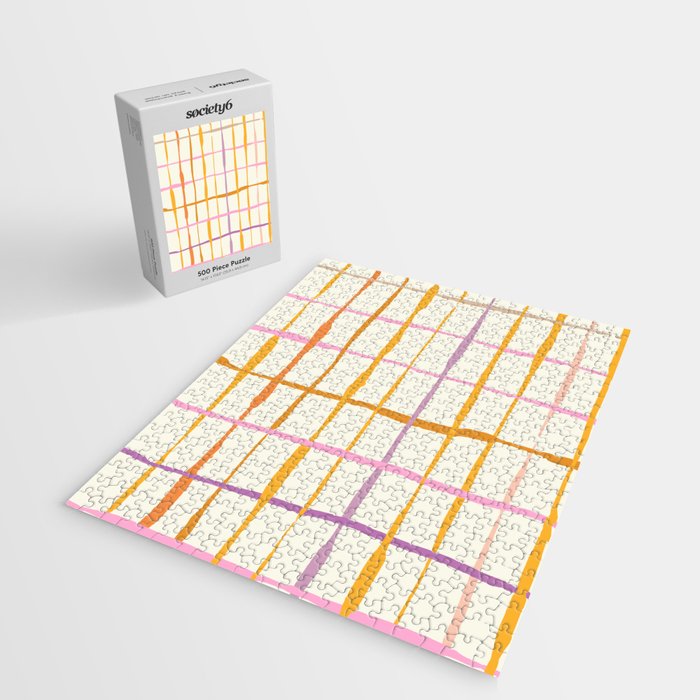 Summer lines orange Jigsaw Puzzle Gallery Image 2