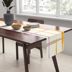 Summer lines orange Table Runner Gallery Image 2