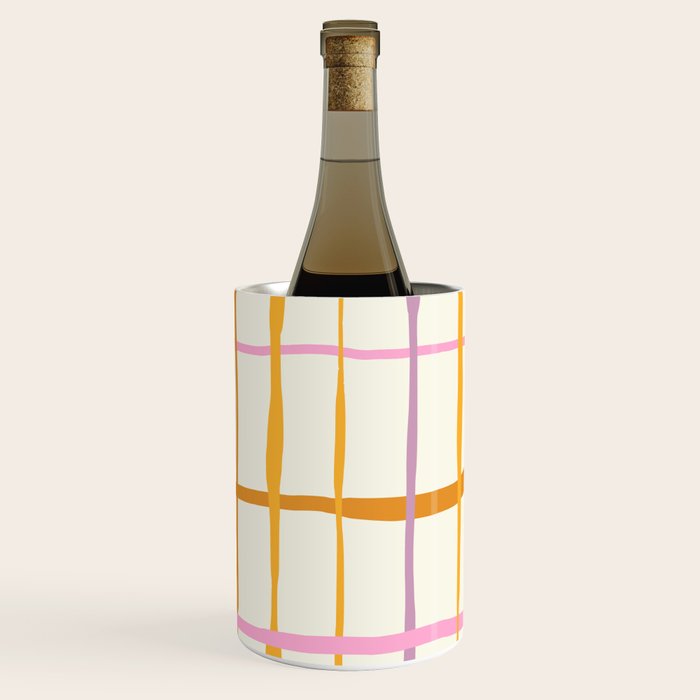 Summer lines orange Wine Chiller Gallery Image 1