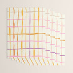 Summer lines orange Wrapping Paper Gallery Image 3