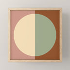 Color Block Abstract XXIV Mini Art Print Gallery Image 1