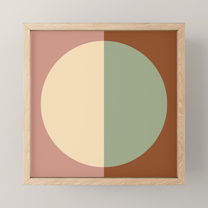Color Block Abstract XXIV Mini Art Print Gallery Image 1