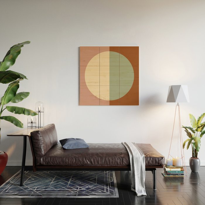 Color Block Abstract XXIV Wood Wall Art Gallery Image 2