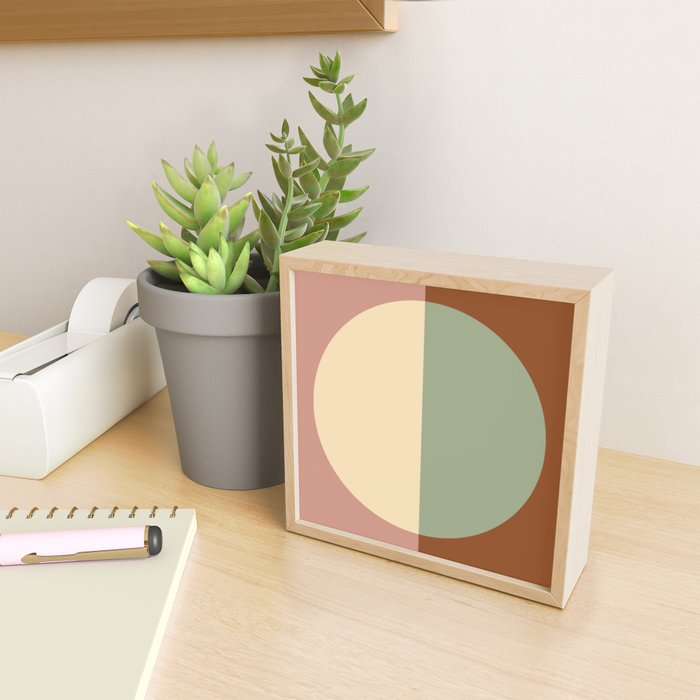 Color Block Abstract XXIV Mini Art Print Gallery Image 2