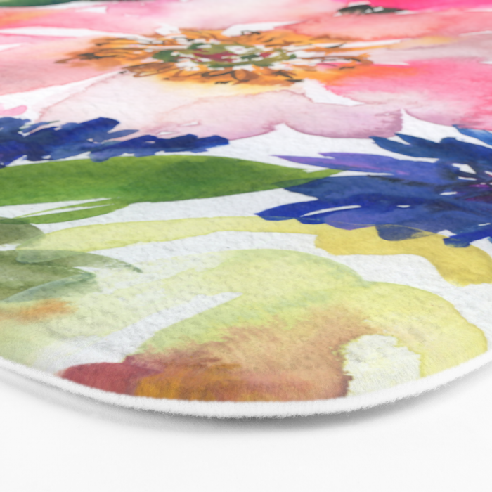 cool peonies Bath Mat Gallery Image 3