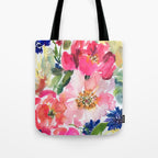 cool peonies Tote Bag Gallery Image 1