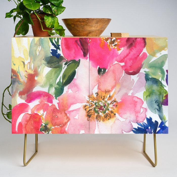 cool peonies Credenza Gallery Image 1