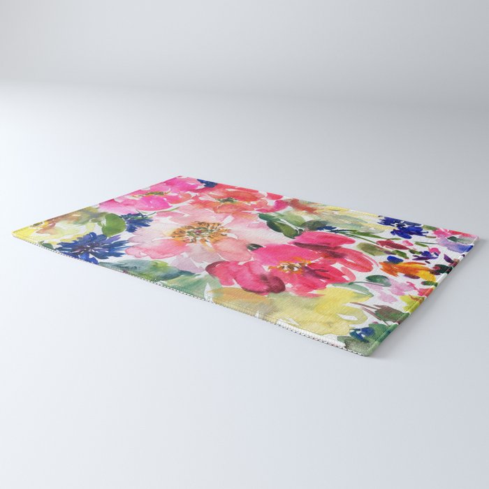 cool peonies Rug Gallery Image 3