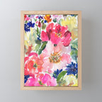 cool peonies Mini Art Print Gallery Image 1