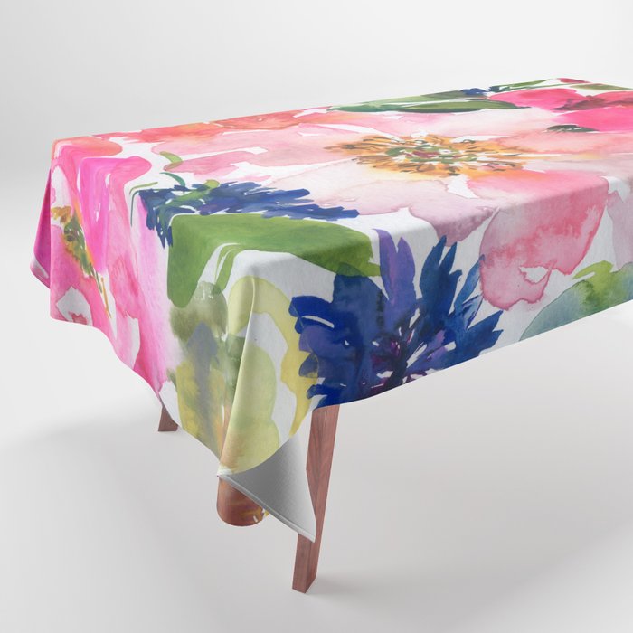 cool peonies Tablecloth Gallery Image 1