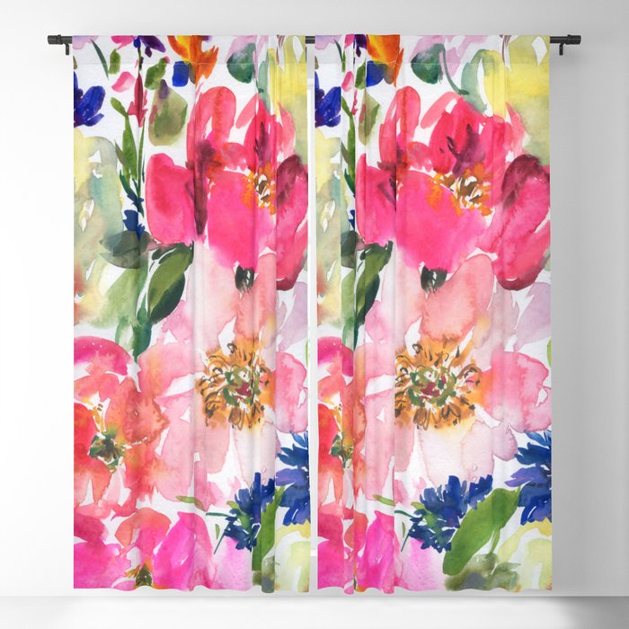 cool peonies Window Curtain