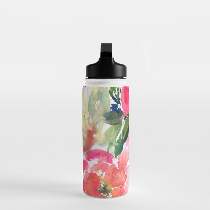 cool peonies Water Bottle Gallery Image 3
