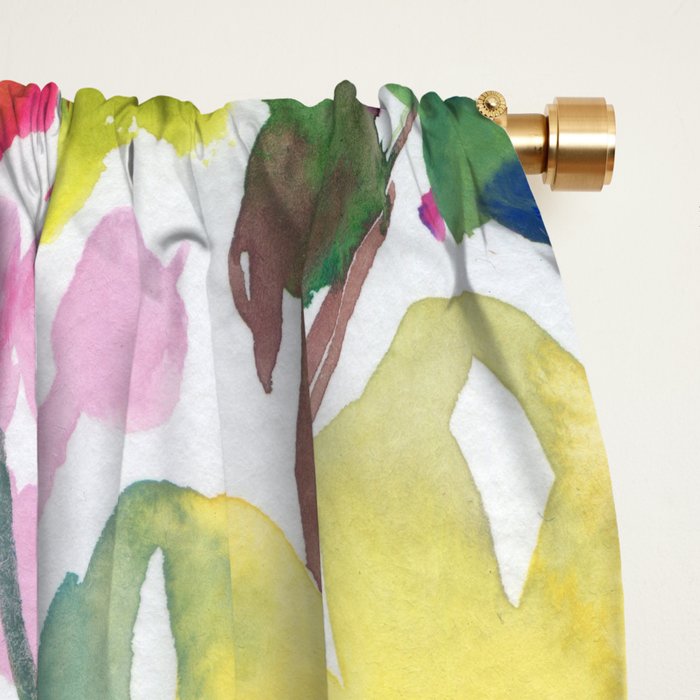 cool peonies Window Curtain Gallery Image 2