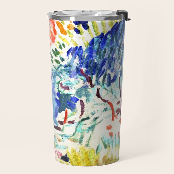 Henri Matisse,  Landscape At Collioure by Henri Matisse Travel Mug Gallery Image 2