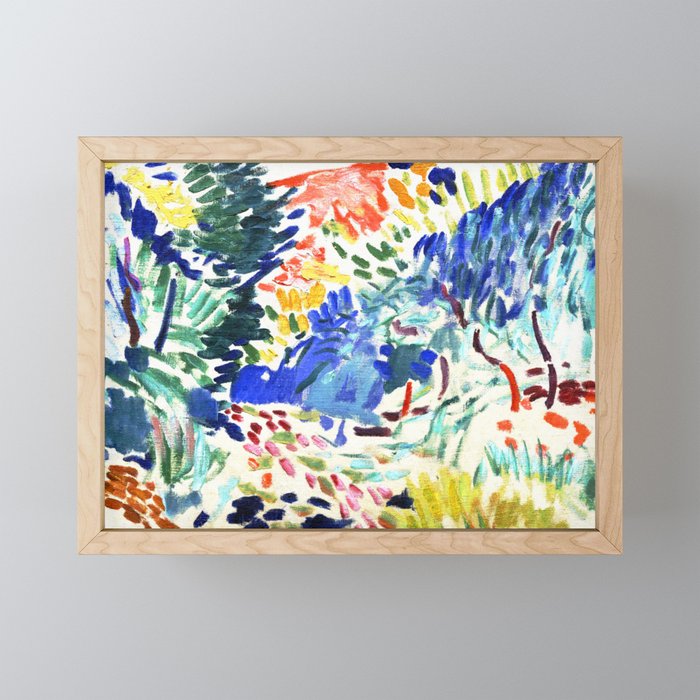 Henri Matisse,  Landscape At Collioure by Henri Matisse Mini Art Print Gallery Image 1
