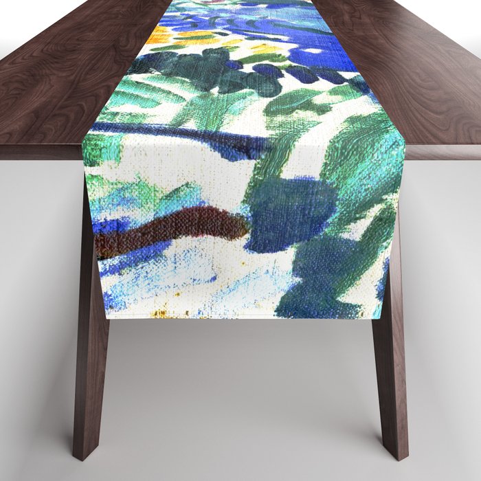 Henri Matisse,  Landscape At Collioure By Henri Matisse Table Runner Gallery Image 1