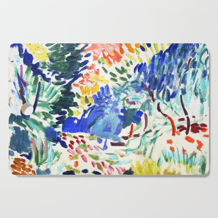 Henri Matisse,  Landscape At Collioure by Henri Matisse Cutting Board Gallery Image 1