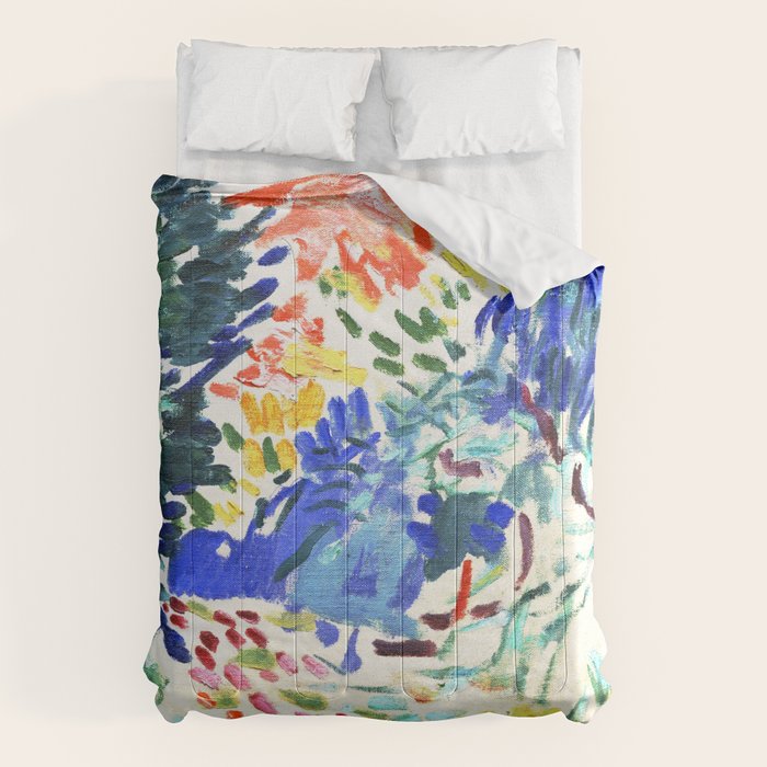 Henri Matisse,  Landscape At Collioure by Henri Matisse Comforter Gallery Image 6