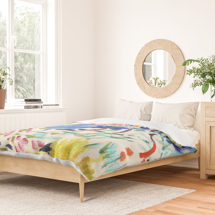 Henri Matisse,  Landscape At Collioure by Henri Matisse Duvet Cover Gallery Image 2
