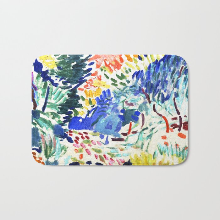 Henri Matisse,  Landscape At Collioure by Henri Matisse Bath Mat Gallery Image 1