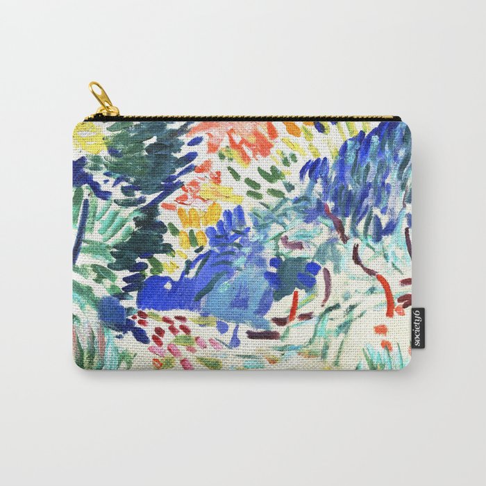 Henri Matisse,  Landscape At Collioure by Henri Matisse Carry All Pouch Gallery Image 1