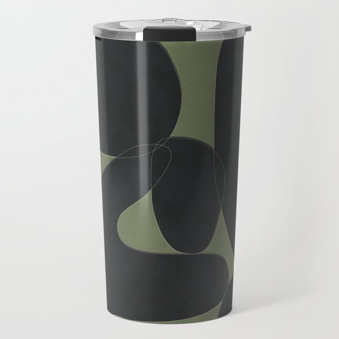 Modern Abstract Art 27 Travel Mug Gallery Image 1