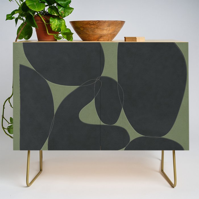 Modern Abstract Art 27 Credenza Gallery Image 1