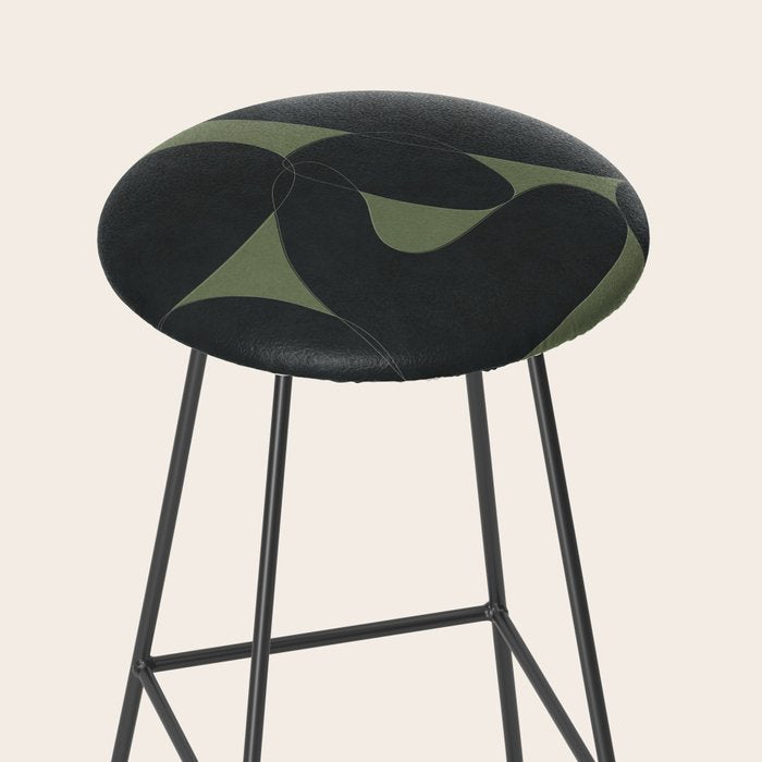 Modern Abstract Art 27 Stool Gallery Image 2