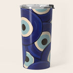 Watercolor Evil Eye Travel Mug Gallery Image 2