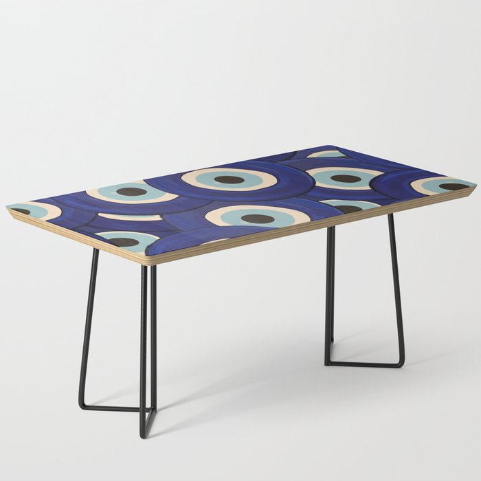 Watercolor Evil Eye Coffee Table Gallery Image 1
