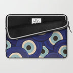 Watercolor Evil Eye Laptop Sleeve Gallery Image 2