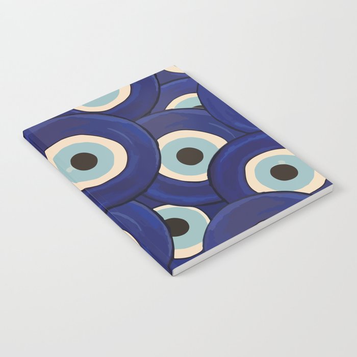 Watercolor Evil Eye Notebook Gallery Image 2