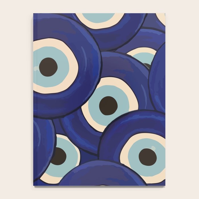 Watercolor Evil Eye Notebook Gallery Image 4
