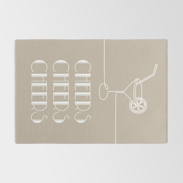 Cheers Cocktail (Beige) Rug Gallery Image 2